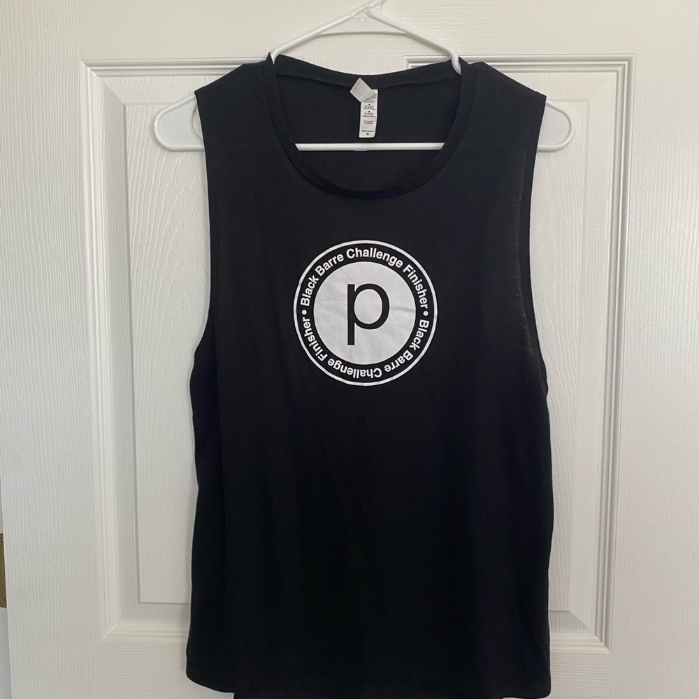 Pure Barre Black Barre Finisher Tank